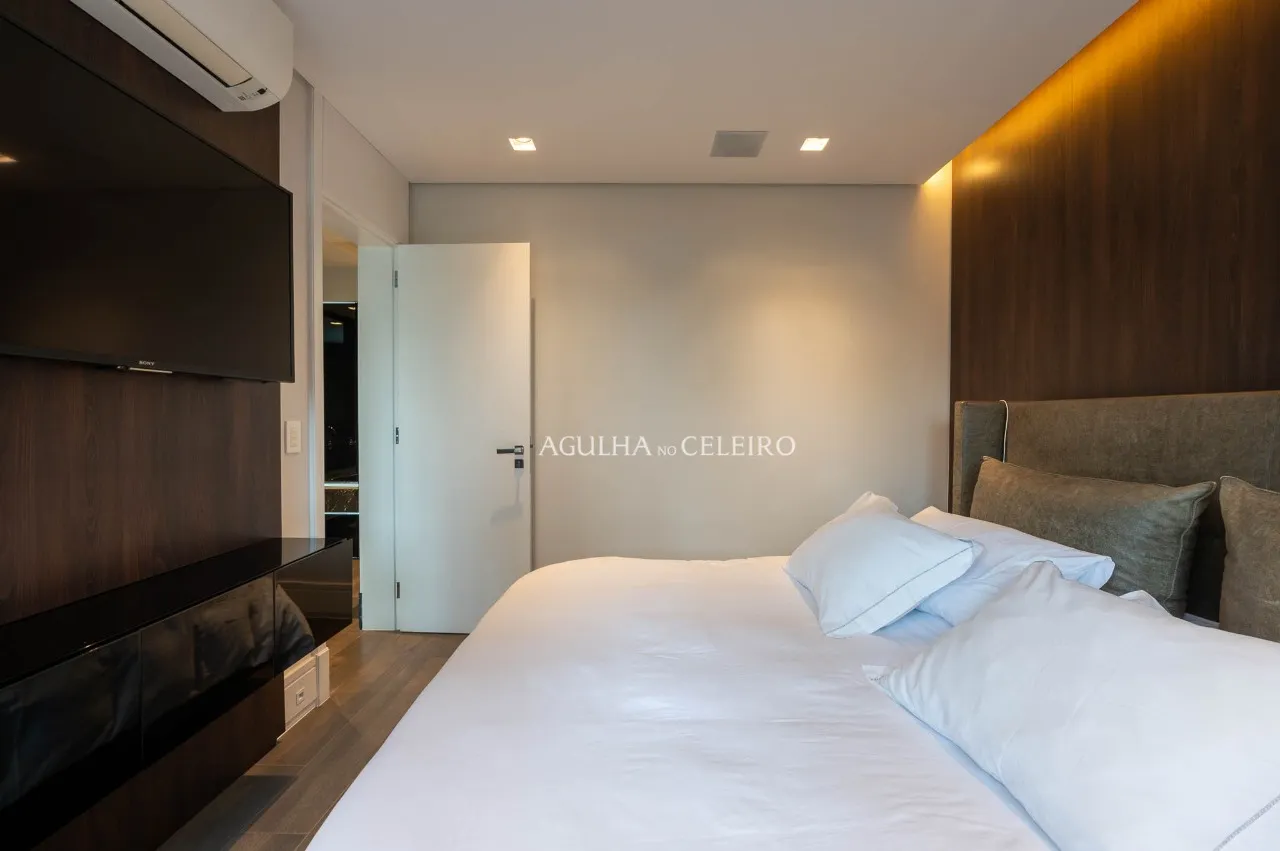 Apartamento mobiliado em condomínio-clube desejado no Brooklin. – 22775