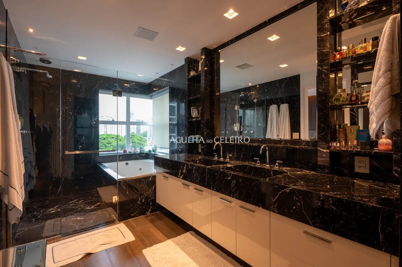 Apartamento mobiliado em condomínio-clube desejado no Brooklin. – 22775