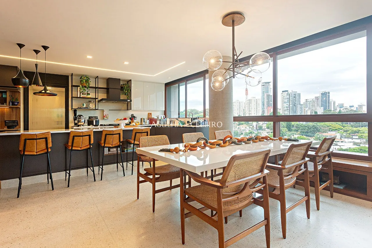 Apartamento elegante com vista aberta e projeto de Fernanda Dabbur na Vila Madalena. – 22840