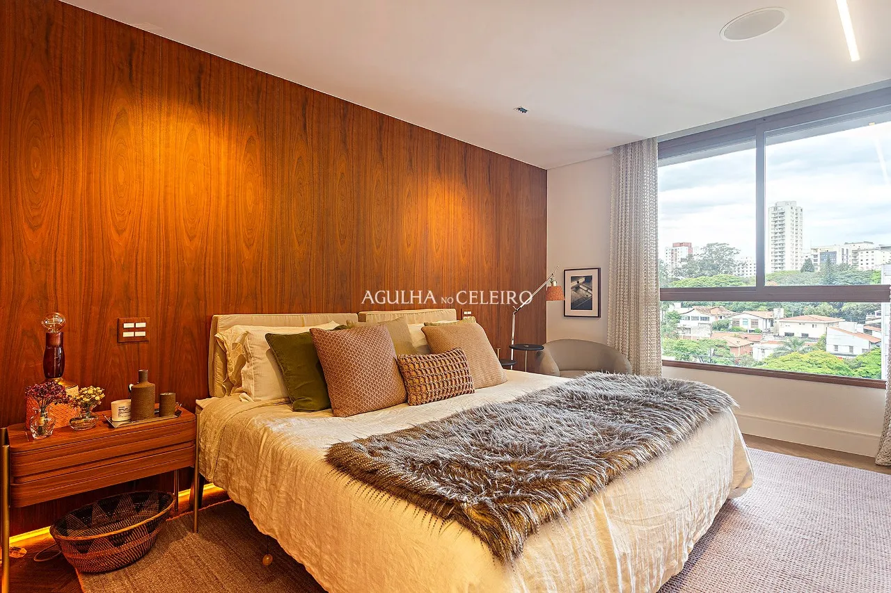 Apartamento elegante com vista aberta e projeto de Fernanda Dabbur na Vila Madalena. – 22840