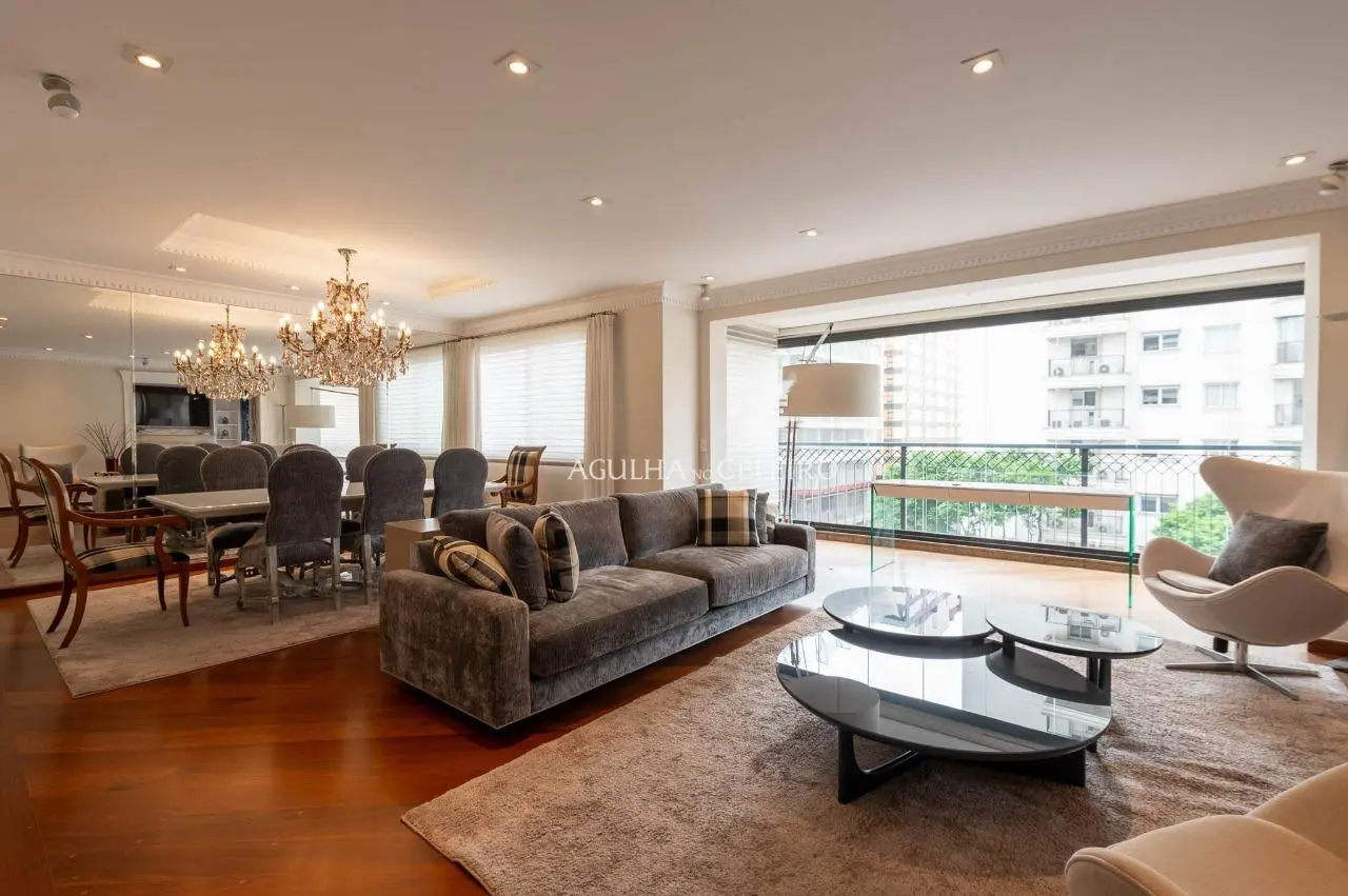 3 Suítes na Parte Nobre de Pinheiros: Mobiliado, Hall Privativo e Lazer Completo – 21517