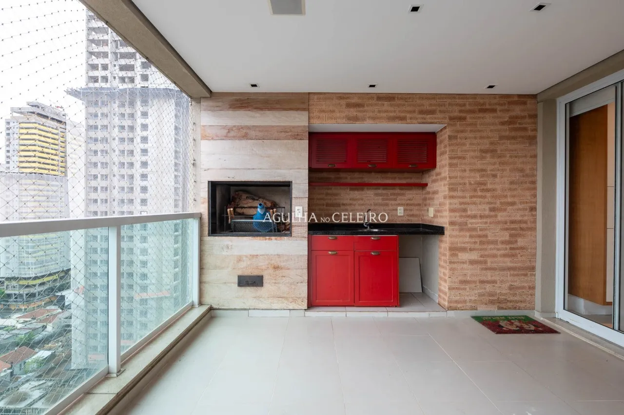 Apartamento com varanda gourmet à venda no Brooklin – 22636
