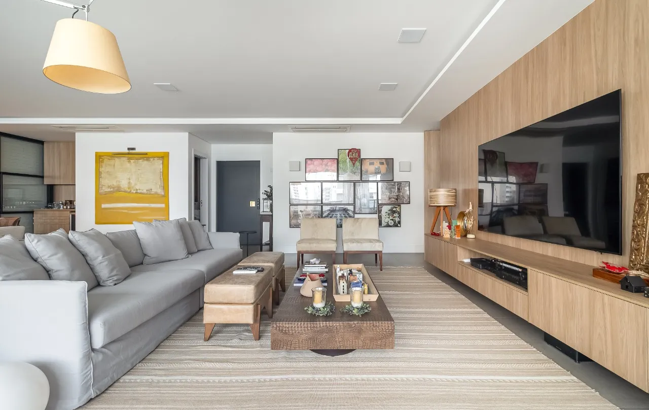 Apartamento irretocável para quem valoriza espaços amplos e uma rotina leve, no Brooklin. – 22905