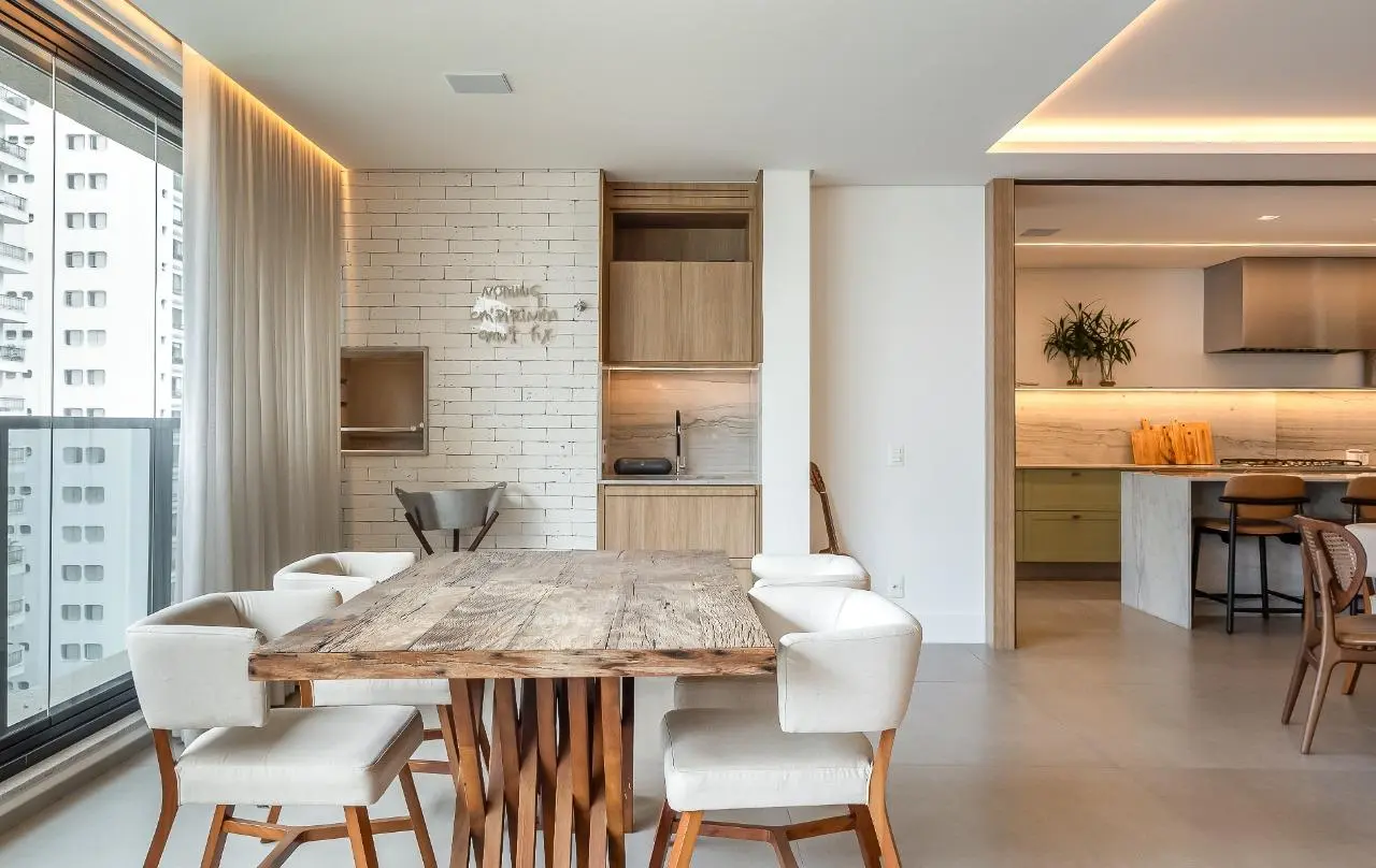 Apartamento irretocável para quem valoriza espaços amplos e uma rotina leve, no Brooklin. – 22905