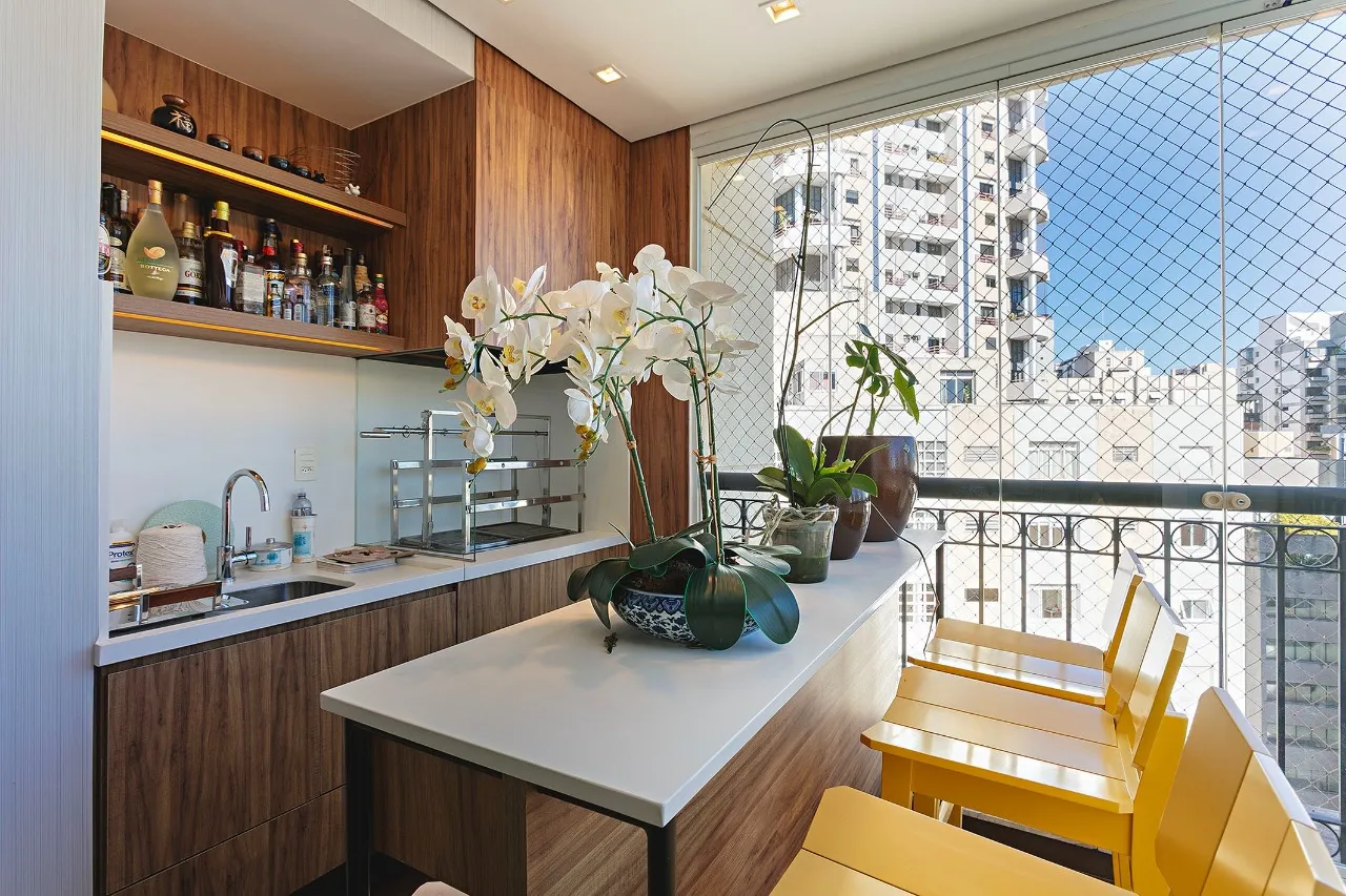 Varanda envidraçada, área gourmet integrada e localização próxima do Ibirapuera – 22930