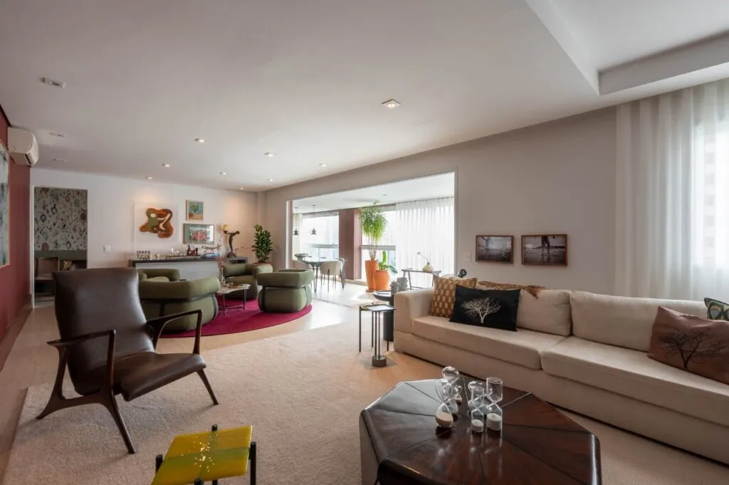 Apartamento com living amplo, vista livre e um lindo pôr do sol em Campo Belo – 22975